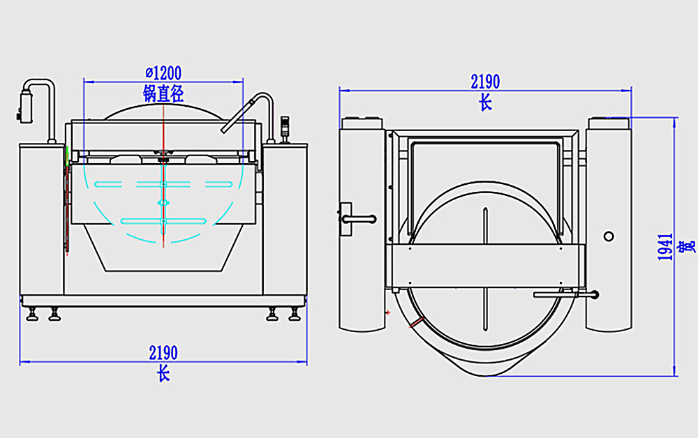 焯煮、油炸設備